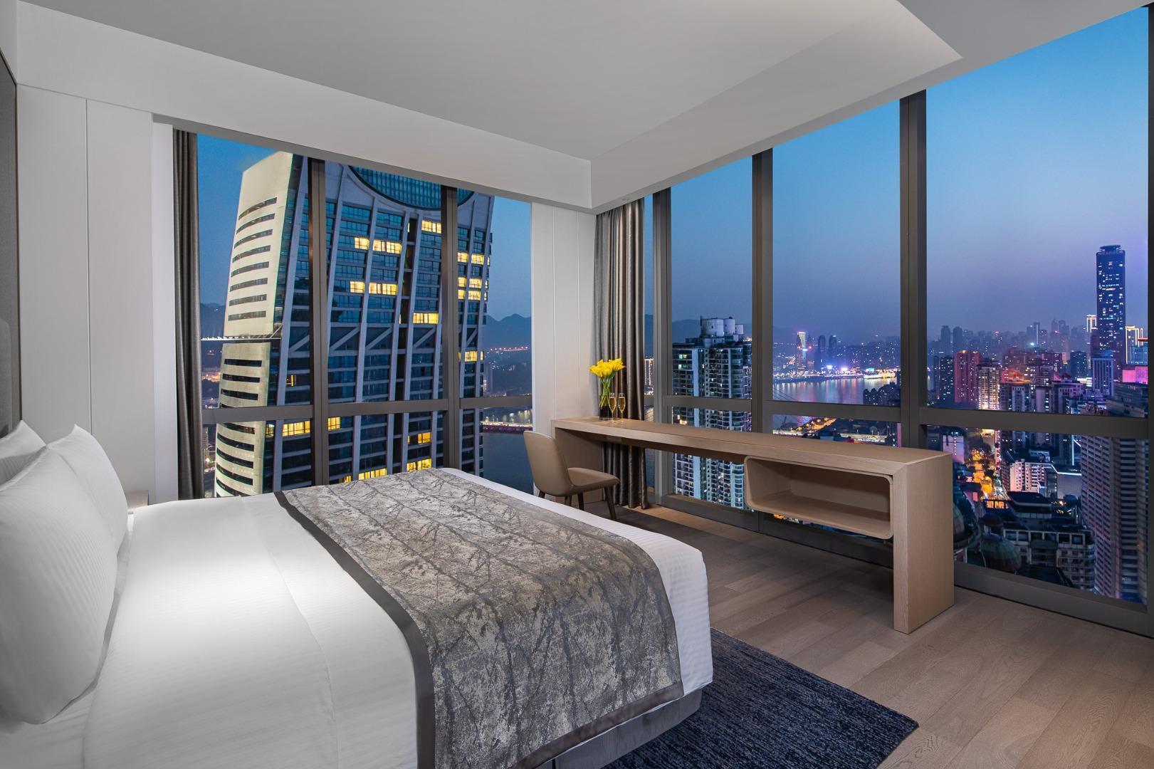 Ascott Raffles City Чунцин Екстериор снимка