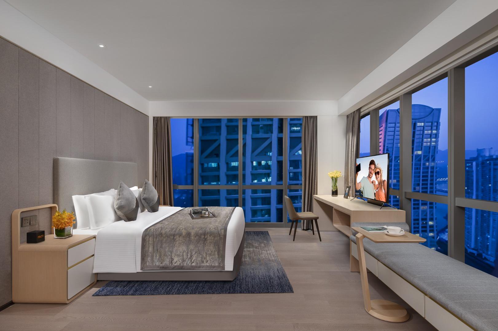 Ascott Raffles City Чунцин Екстериор снимка