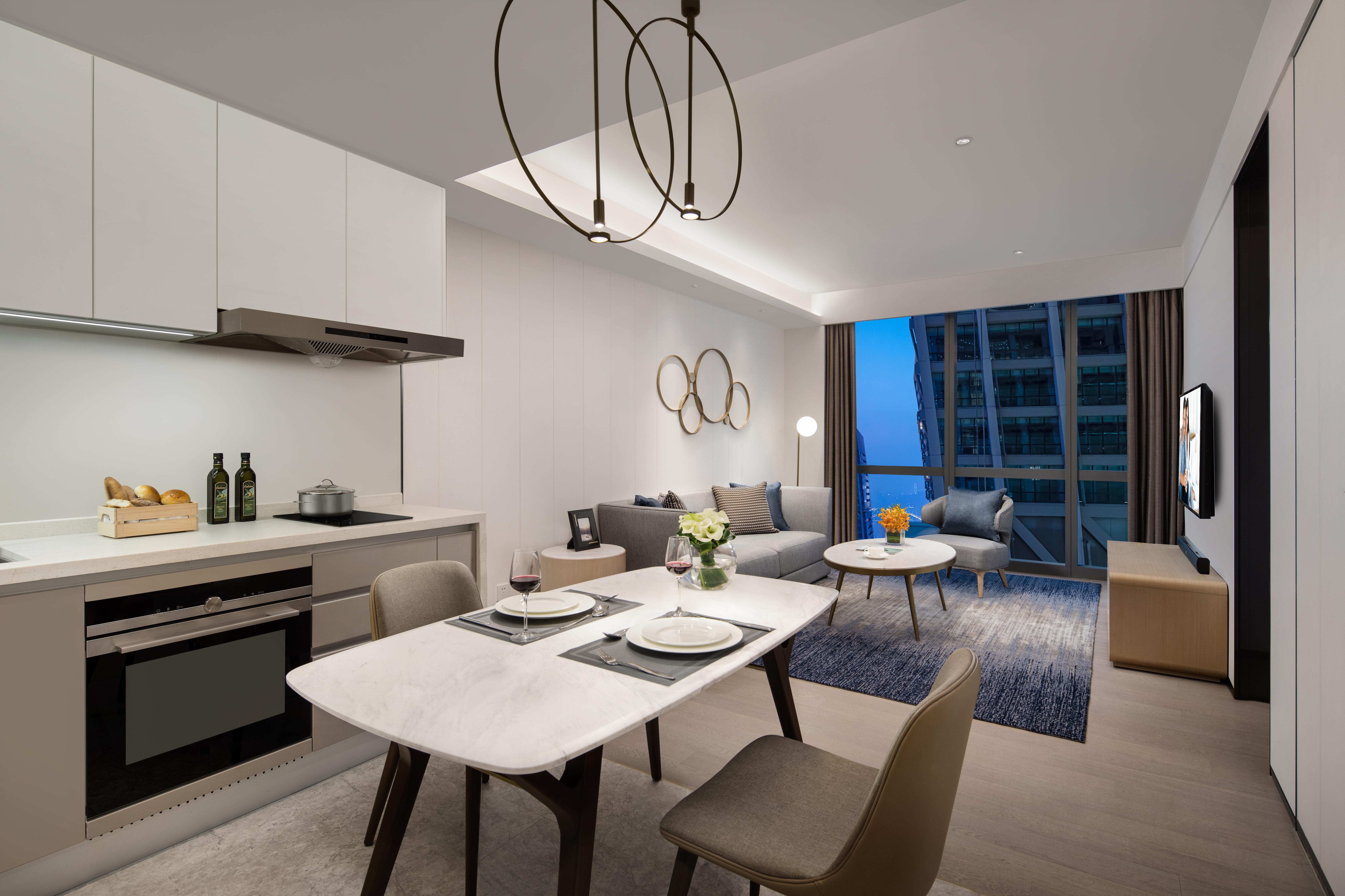 Ascott Raffles City Чунцин Екстериор снимка