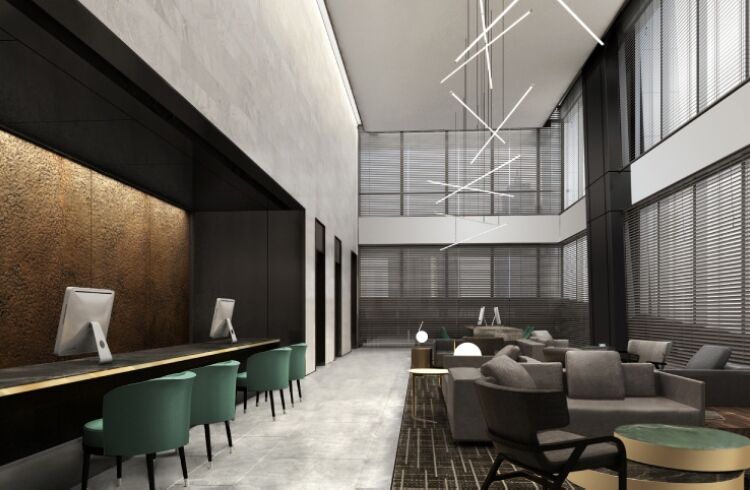 Ascott Raffles City Чунцин Интериор снимка